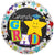 yellow Congrats Grad 18″ Foil Balloon by Convergram from Instaballoons