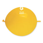 Yellow Goldenrod G-Link 13″ Latex Balloons by Gemar from Instaballoons