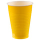 Yellow Sunshine 12oz Plastic Cups (20 count)