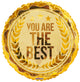 You Are The Best Gold Medal 18″ Balloon