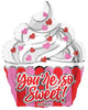 You're So Sweet Cupcake 20″ Balloon