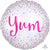 Yum Sweets & Treats 18″ Foil Balloon by Anagram from Instaballoons