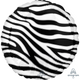Zebra Animal Print 18″ Balloon